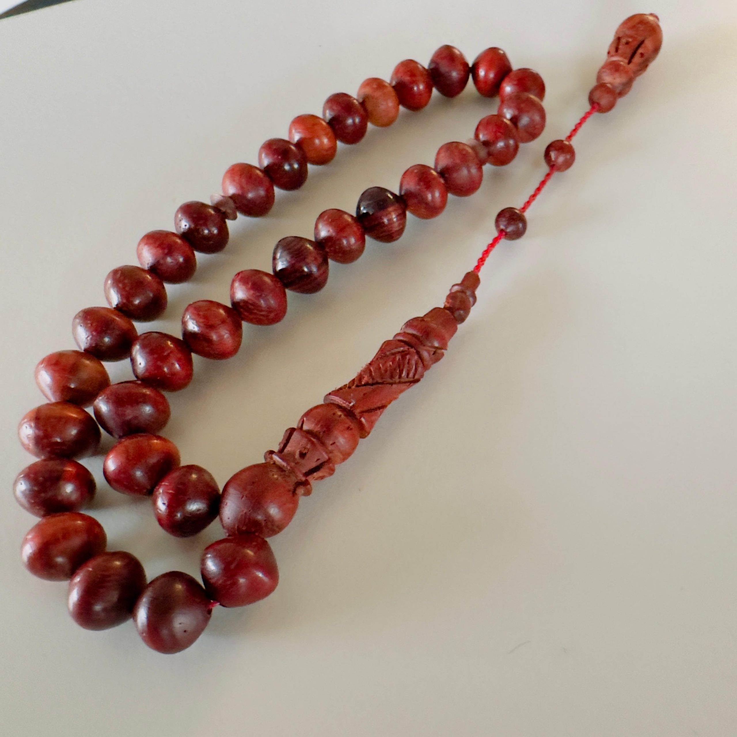 Hitameli Kan Ağacı Kuka Tesbih - Görsel 2